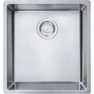 Franke - Cube 16.5" x 17.75" Single Bowl Undermount Kitchen Sink Stainless Steel