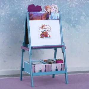 Frozen II Wooden Double-Sided Activity Easel with Storage