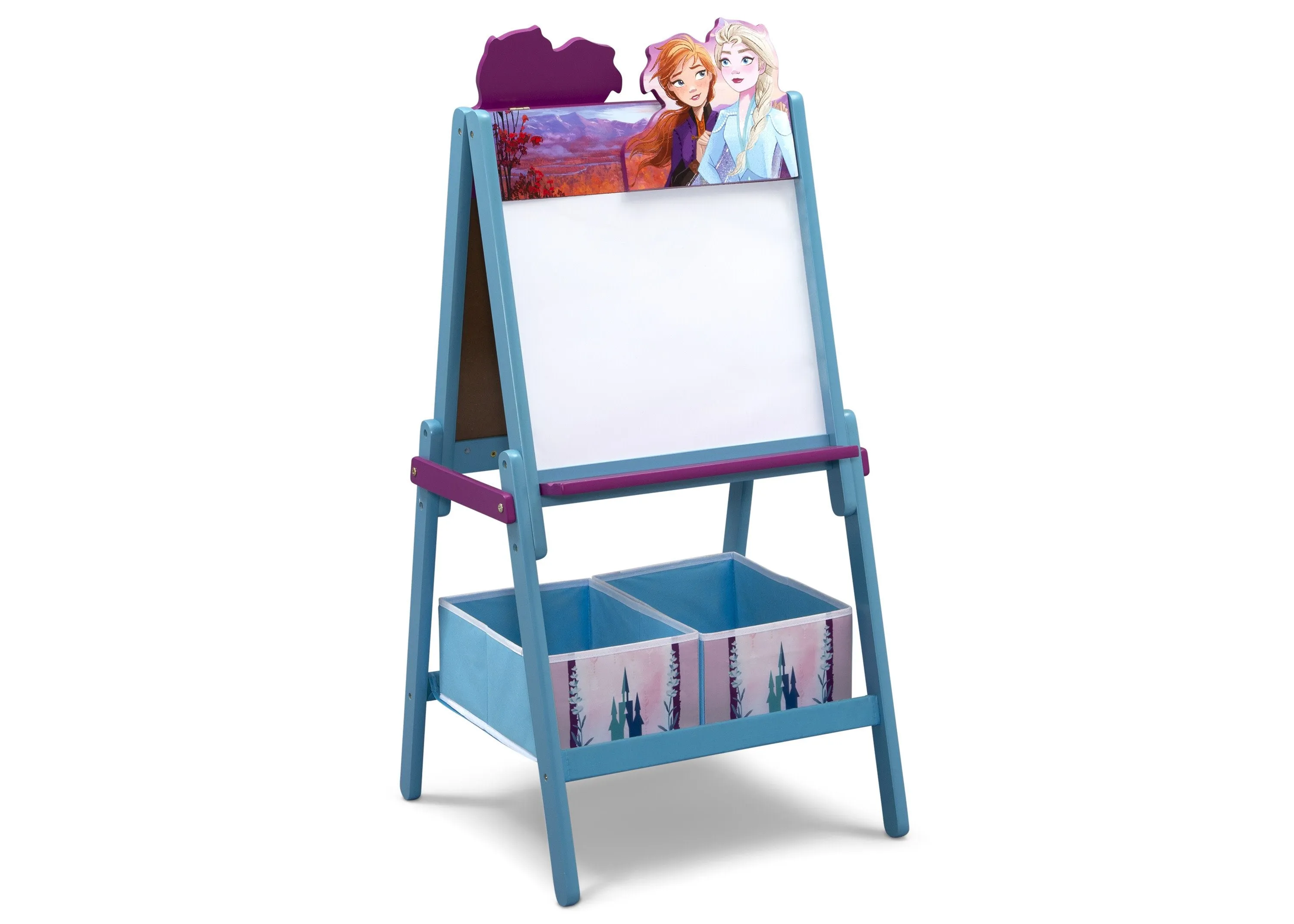 Frozen II Wooden Double-Sided Activity Easel with Storage