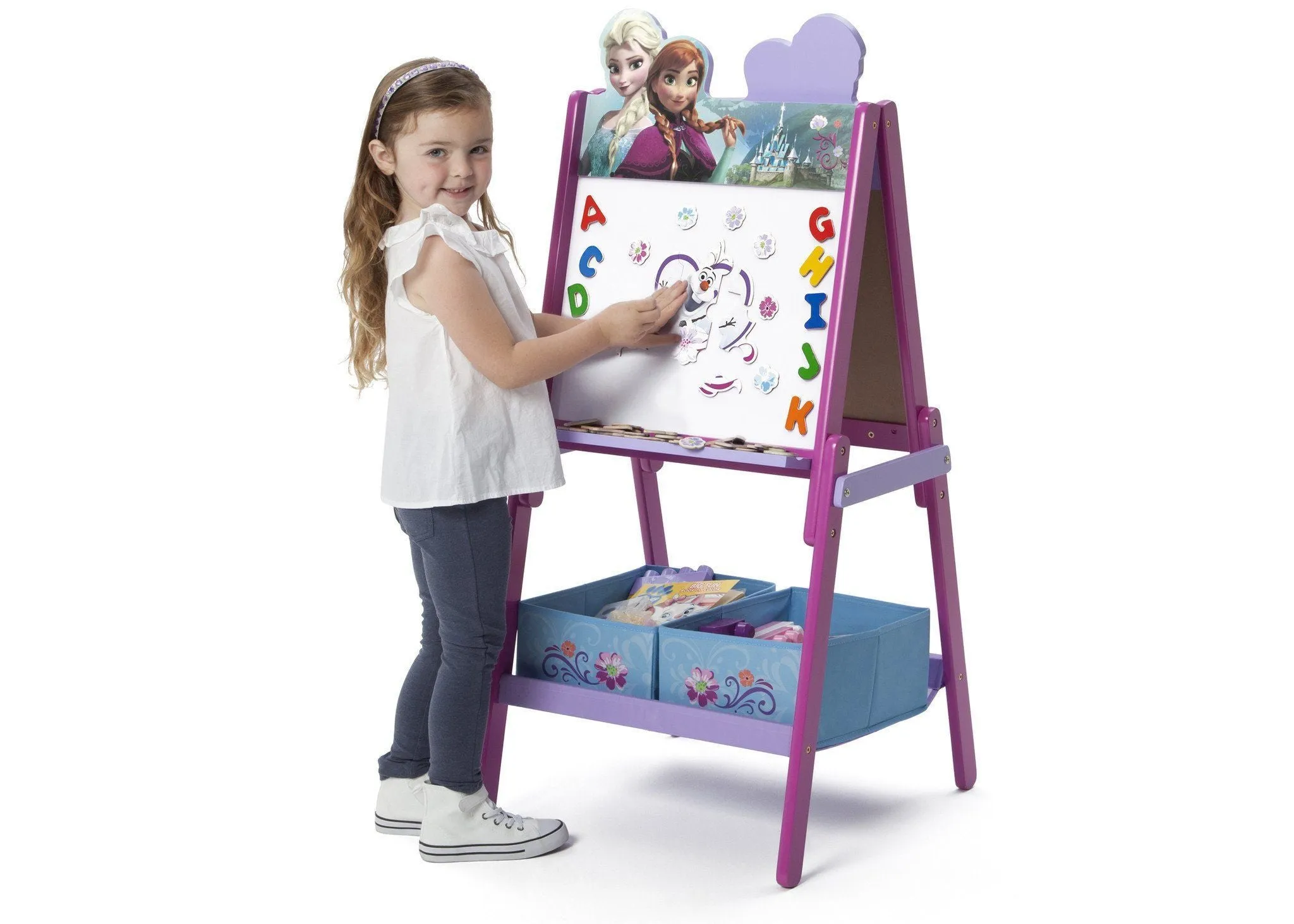 Frozen Wooden Double Sided Activity Easel