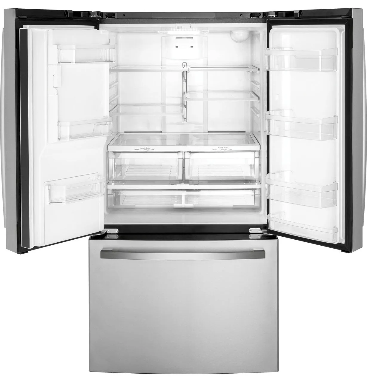 GE ENERGY STAR 25.7 Cu. Ft. Fingerprint Resistant French-Door Refrigerator