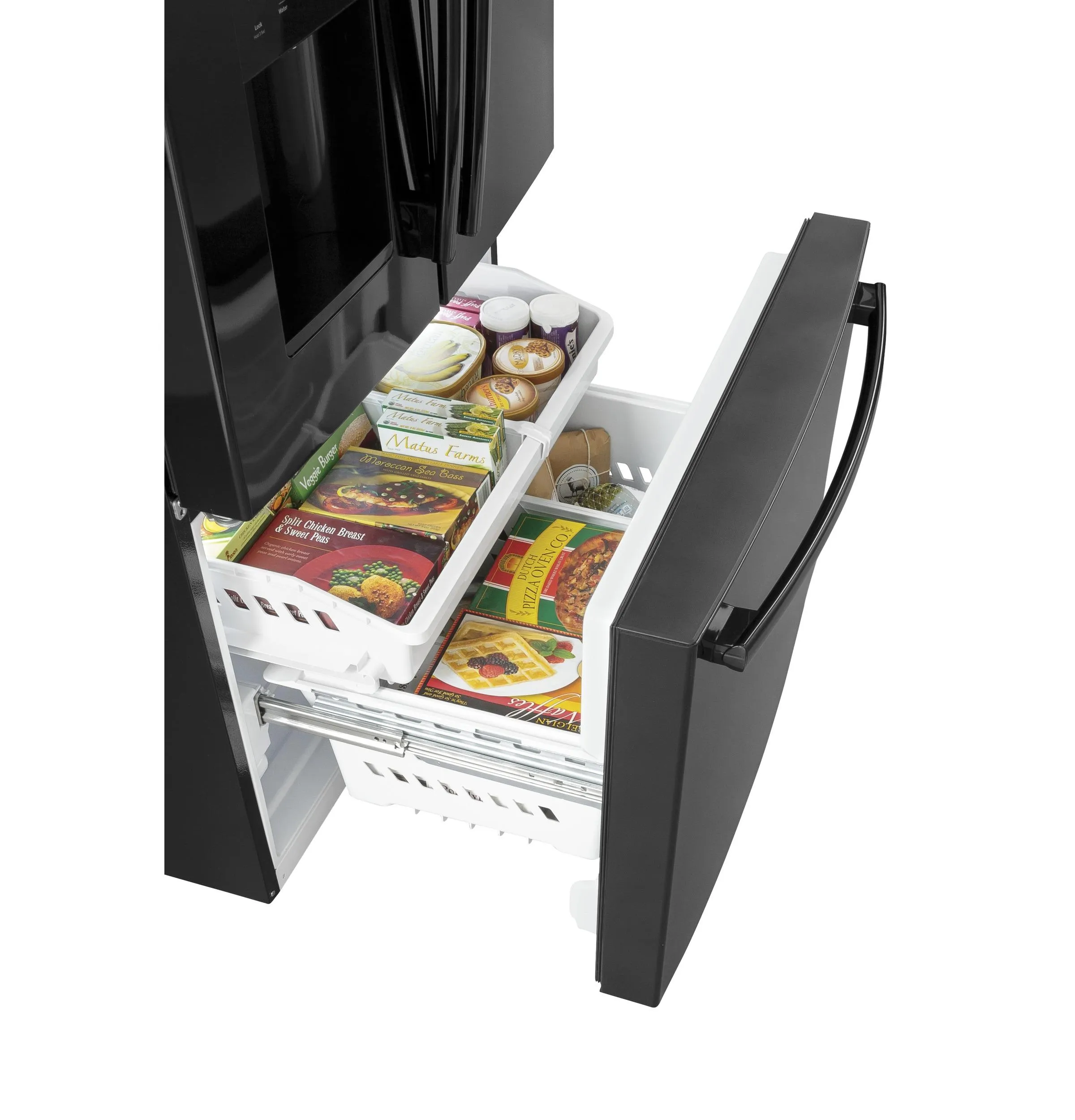 GFE26JGMBB GE® ENERGY STAR® 25.7 Cu. Ft. French-Door Refrigerator