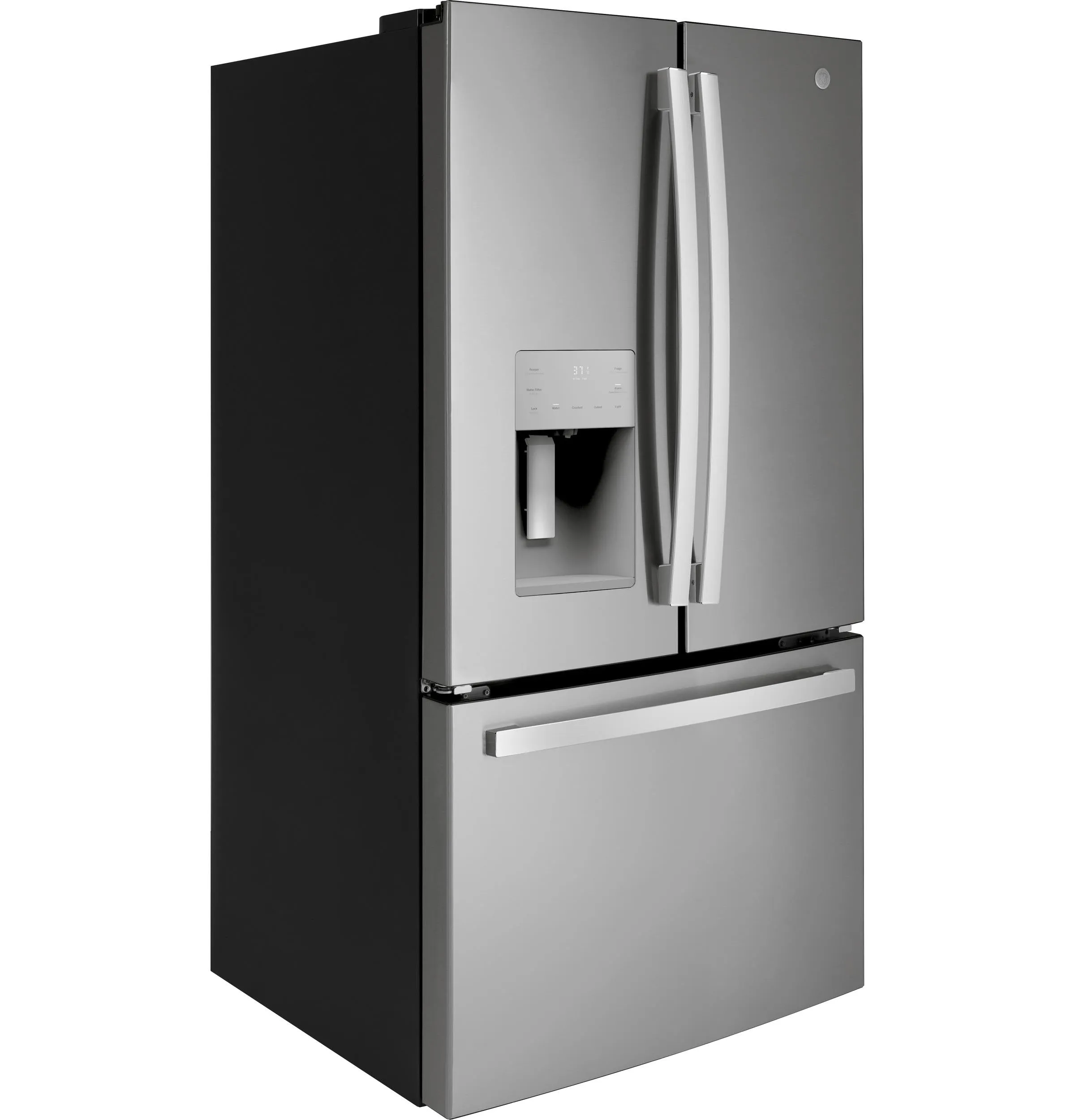 GFE26JYMFS GE® ENERGY STAR® 25.7 Cu. Ft. Fingerprint Resistant French-Door Refrigerator