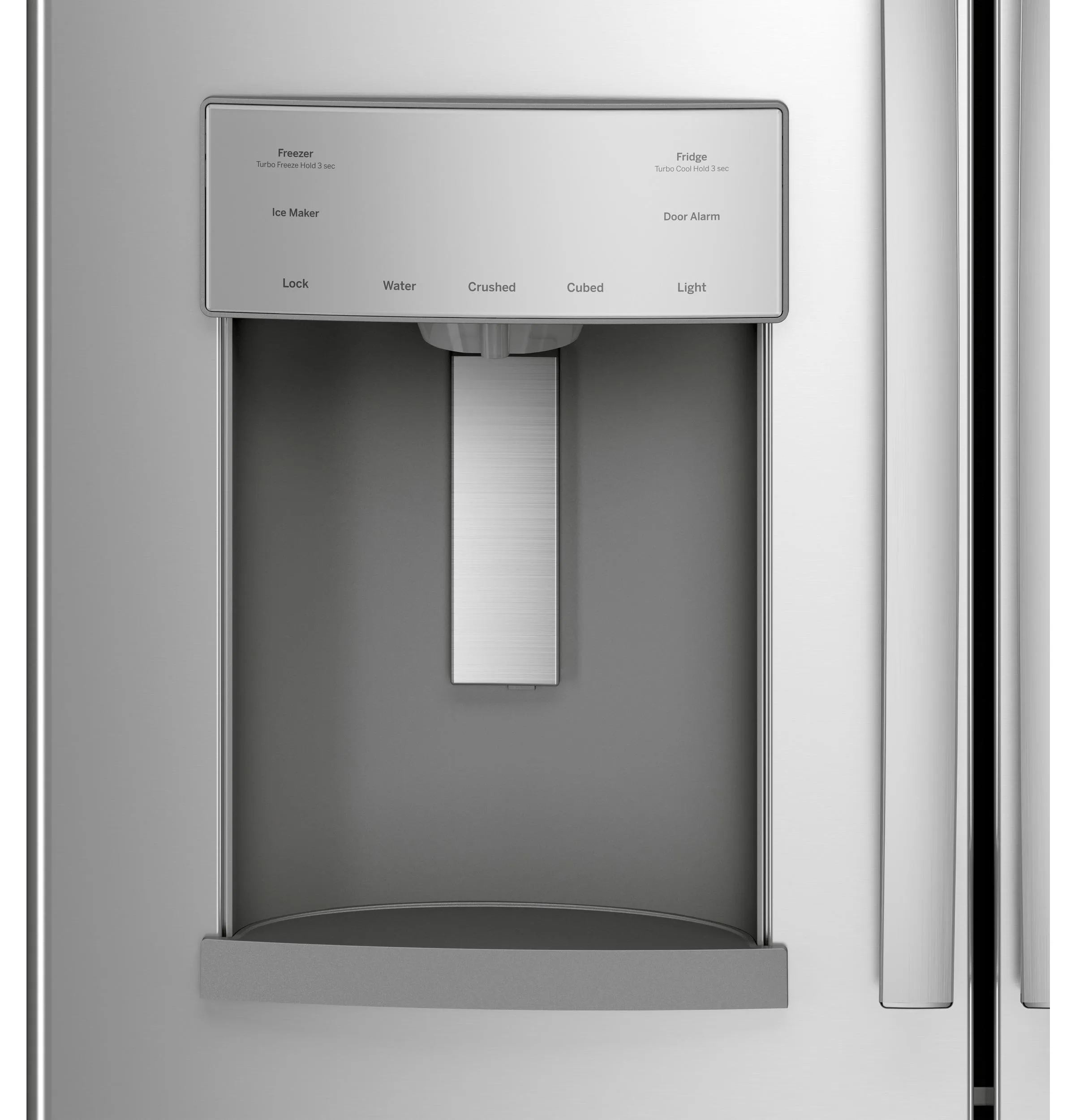 GFE28GYNFS GE® ENERGY STAR® 27.7 Cu. Ft. Fingerprint Resistant French-Door Refrigerator