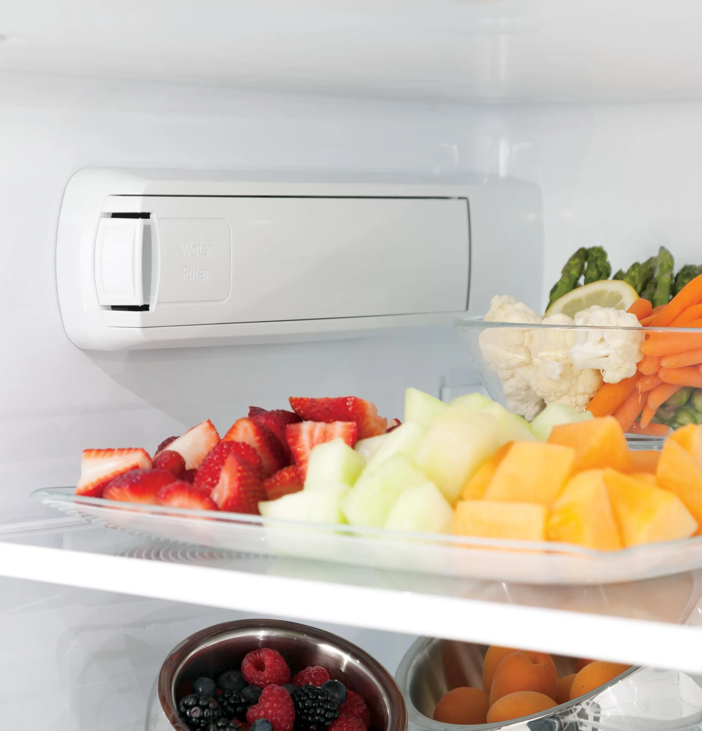 GFE28GYNFS GE® ENERGY STAR® 27.7 Cu. Ft. Fingerprint Resistant French-Door Refrigerator