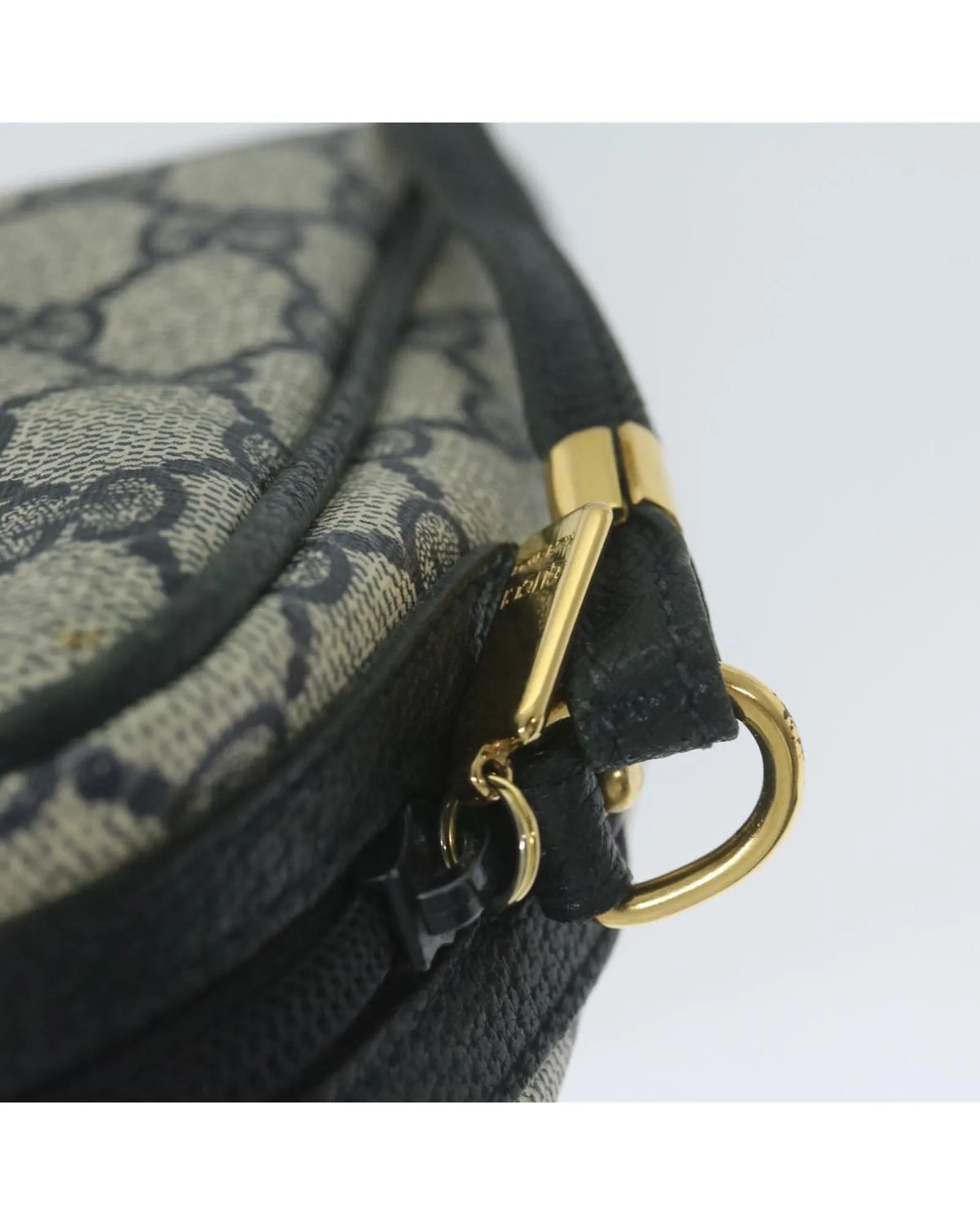 GG Supreme Navy Shoulder Bag with Authenticity