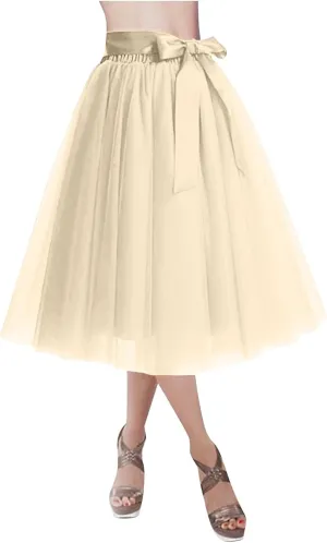 Girls Christmas Skirt Women's Skirt Tutu Adult Lolita Short Petticoat Midi Skirt for Dressy Occasions Dance Skirt