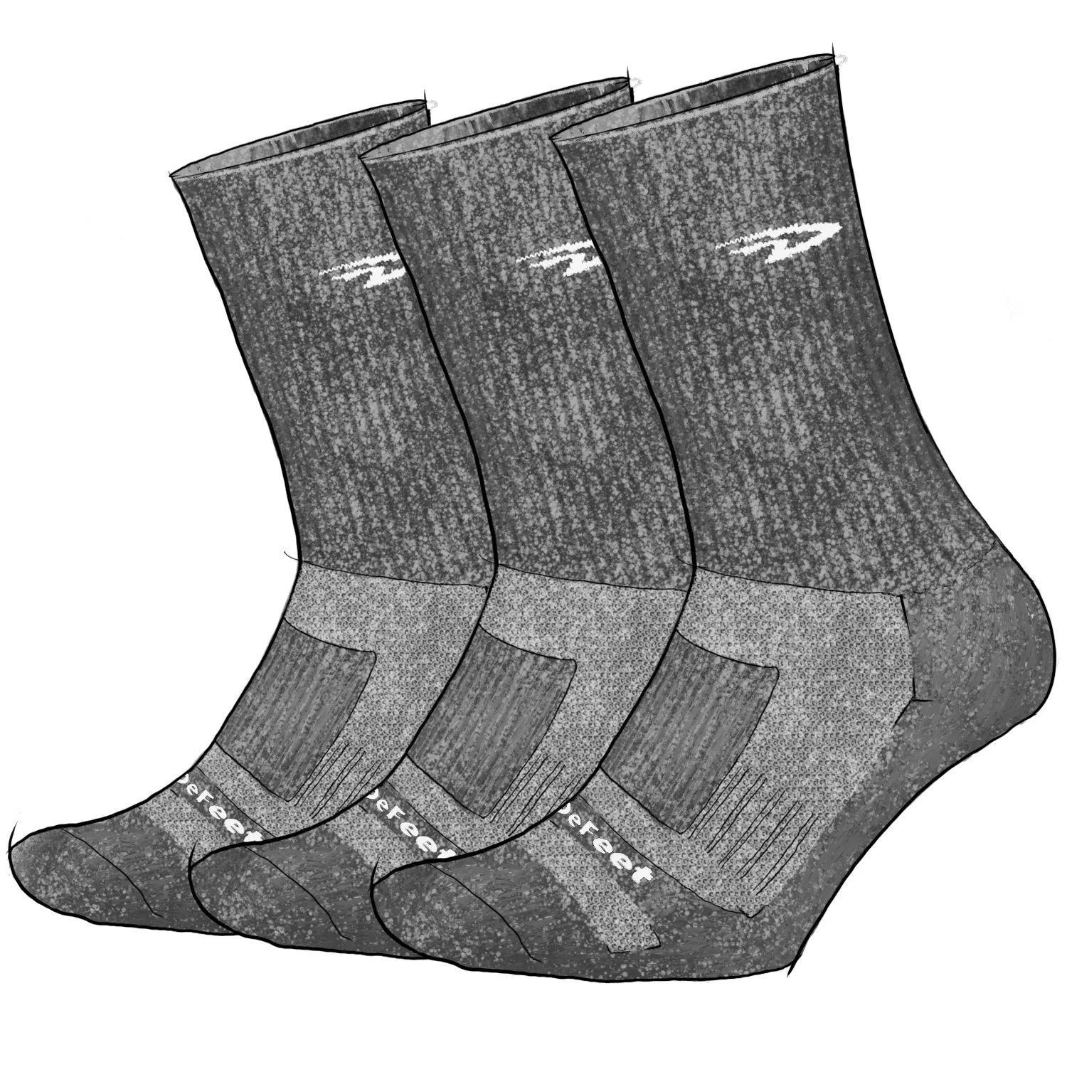 Grab Bag Socks - 3 Pair - Wool