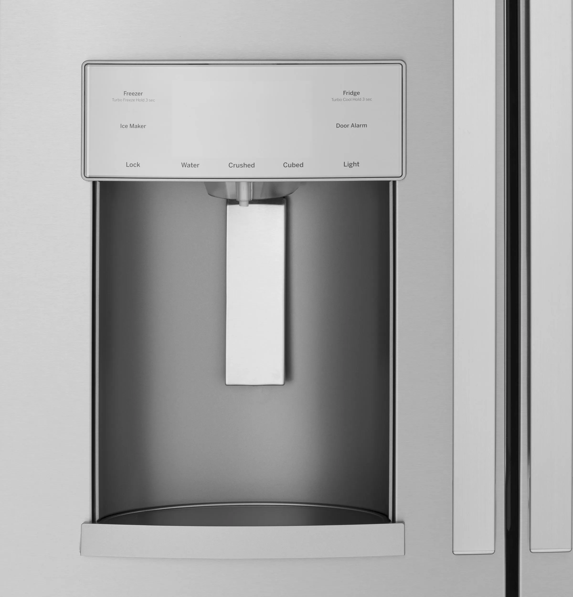 GYE22GYNFS GE® ENERGY STAR® 22.1 Cu. Ft. Counter-Depth Fingerprint Resistant French-Door Refrigerator
