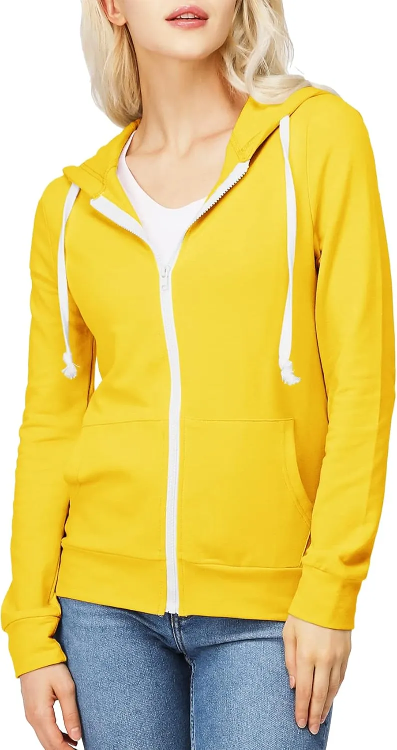H2H Women's Casual Regular Fit Hoodie Long Sleeve Comfortable Lightweight