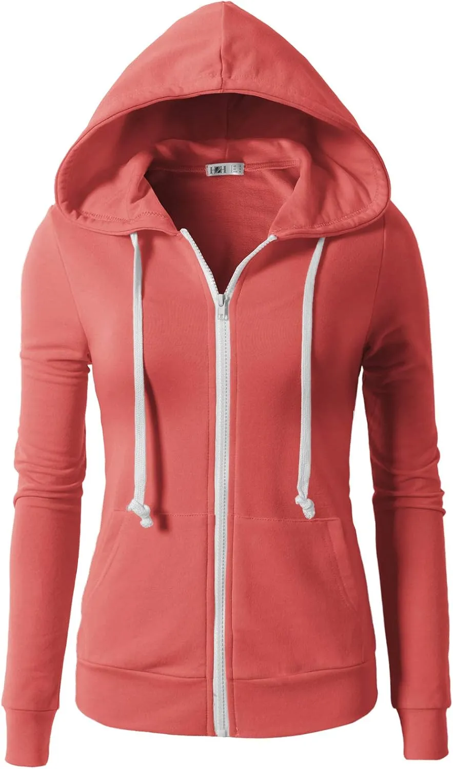 H2H Women's Casual Regular Fit Hoodie Long Sleeve Comfortable Lightweight