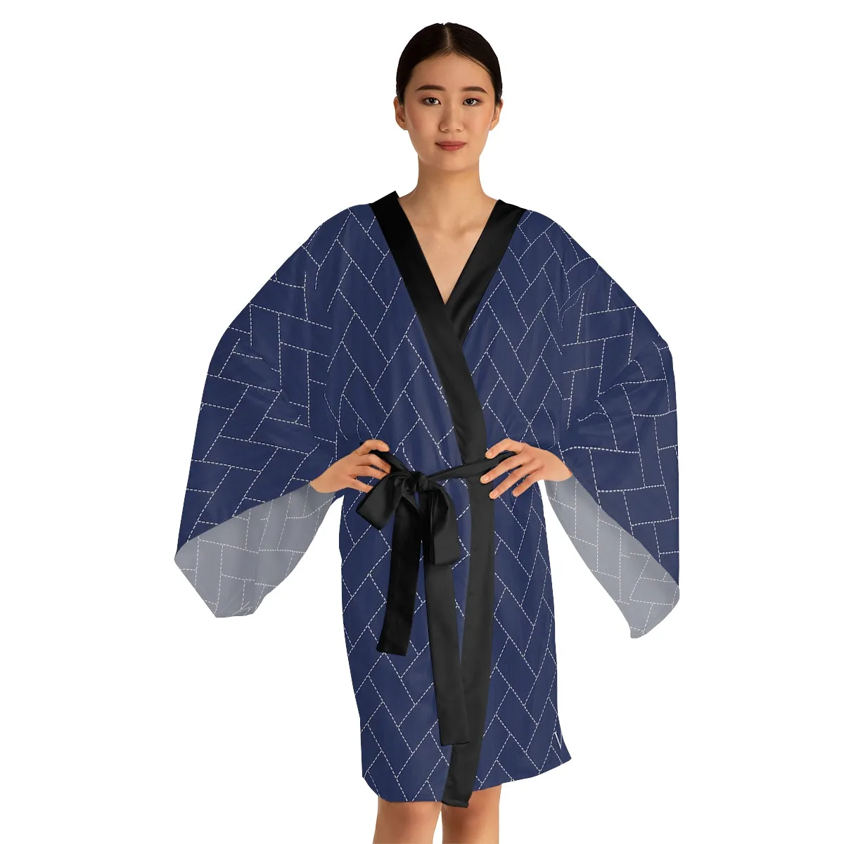 Higaki Long Sleeve Kimono Robe