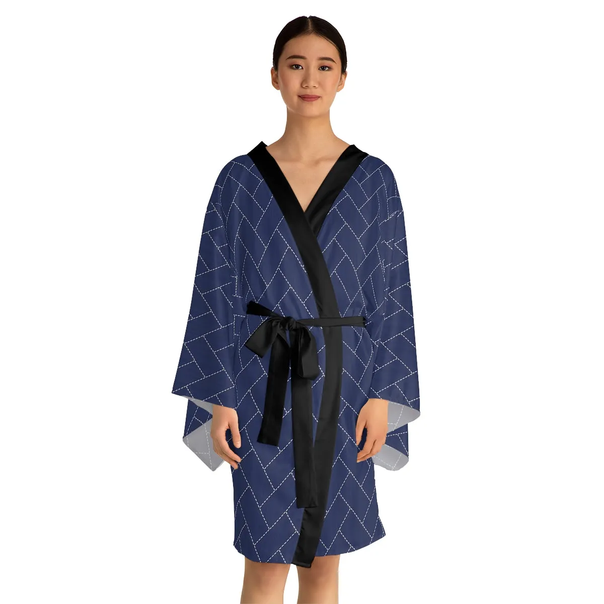Higaki Long Sleeve Kimono Robe