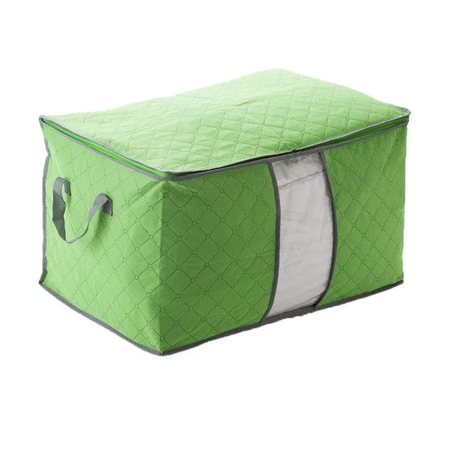 Hot Sale Portable Non Woven Underbed Pouch Storage Bag