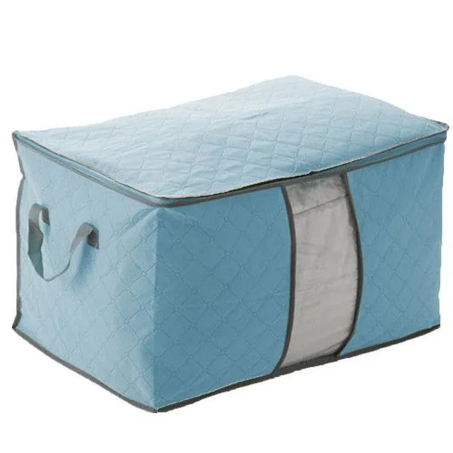 Hot Sale Portable Non Woven Underbed Pouch Storage Bag