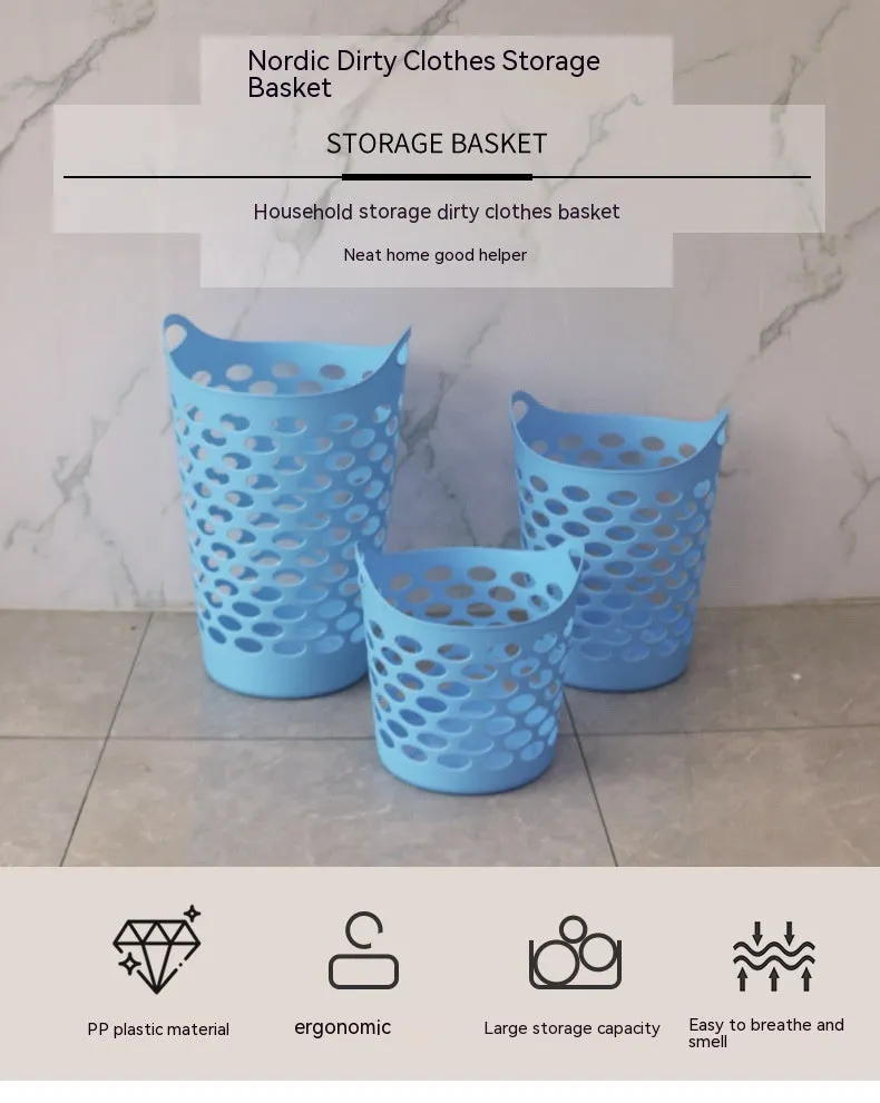 Household Portable Portable Plastic Storage Basket