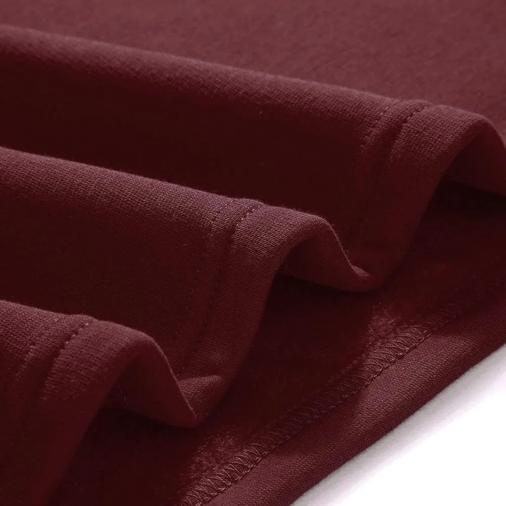 IDEALSANXUN Fleece Lined Long Skirts for Womens Elastic Waist Aline Warm Winter Skirts with Pockets