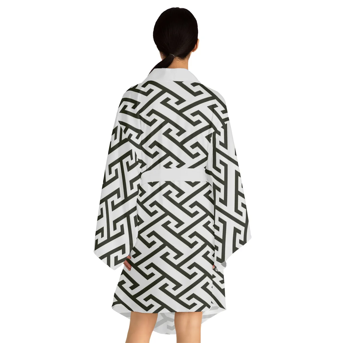 Kōjitsunagi Long Sleeve Kimono Robe