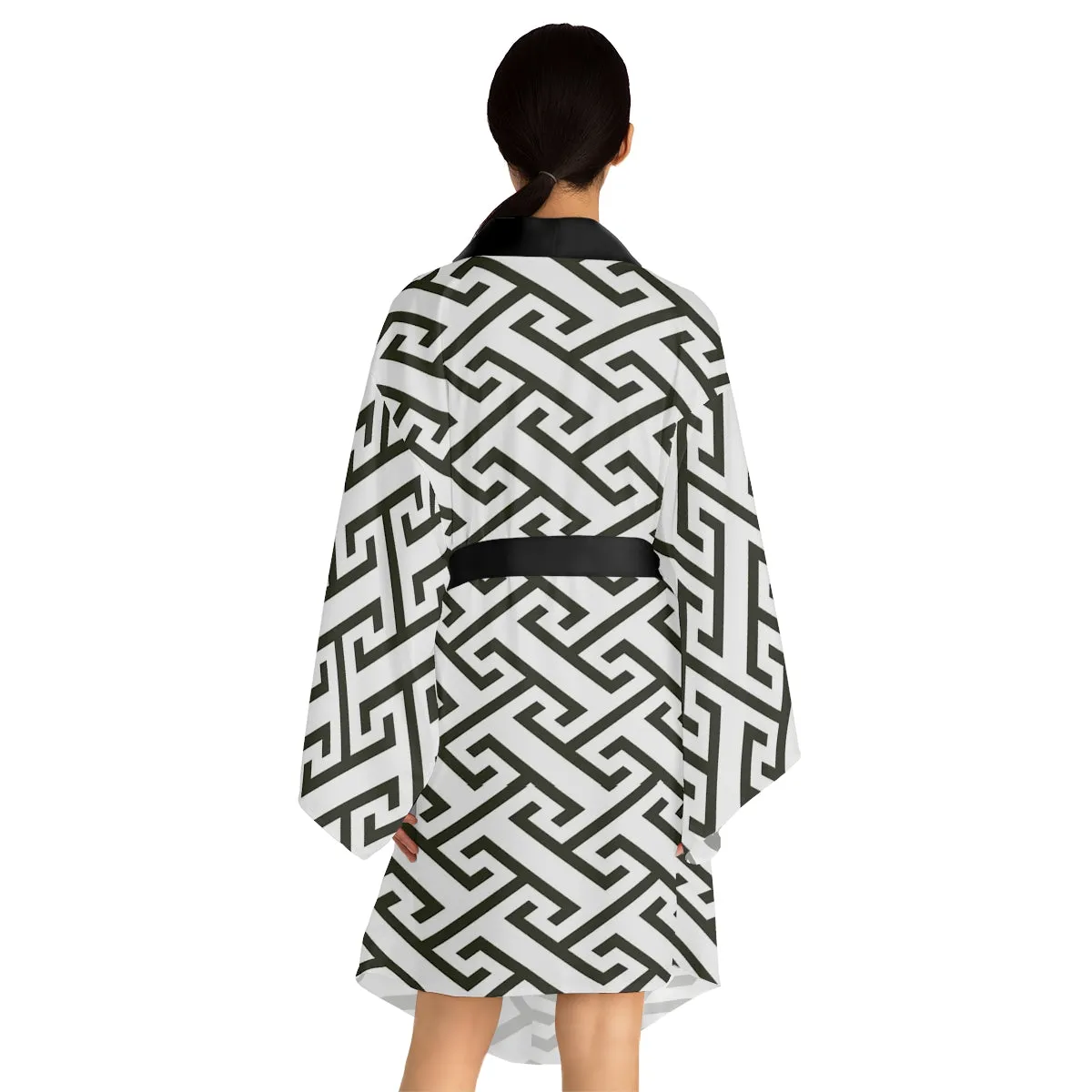 Kōjitsunagi Long Sleeve Kimono Robe