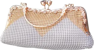 Ladies Crystal Handbag Sparkly Glitter Shoulder Bridal Wedding Crossbody Women's Evening Clutch Rhinestones Purse
