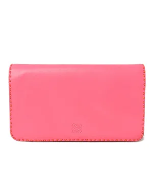 Lamb Leather Clutch Bag in Great Condition