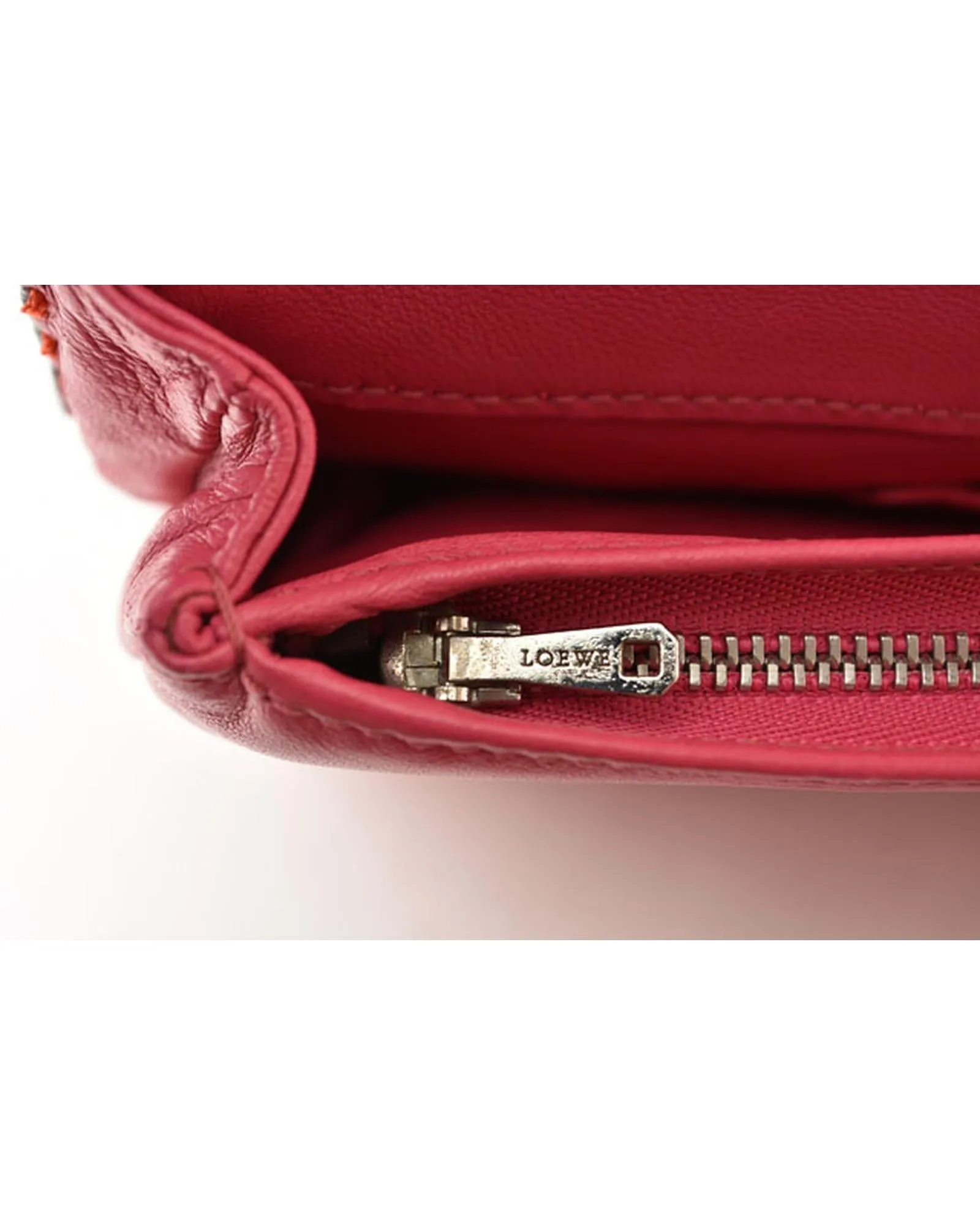Lamb Leather Clutch Bag in Great Condition