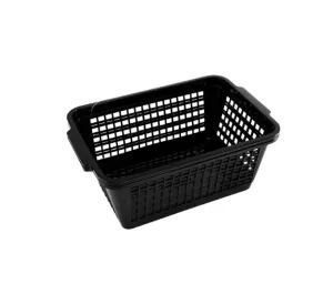 Large Basket Set Of 2 White, Teal, Black