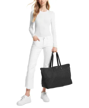 Large Compact Travel Bag Jet Set Travel Michael Kors, Black