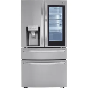 LG 23 cu. ft. Counter-Depth French 4-Door Refrigerator with InstaView™ Door-in-Door® LRMVC2306S
