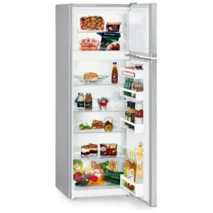 Liebherr CTele 2931 Static Fridge Freezer, 80/20, Silver, E Rated