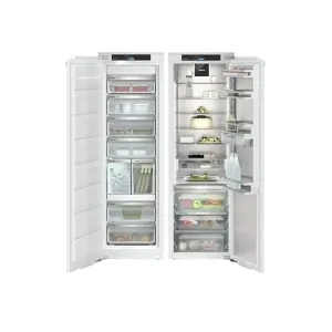 Liebherr IXRF5185 Peak Integrated Side-by-Side Combination Fridge Freezer with BioFresh and NoFrost, 293L/213L, Fixed Door Assembly - 55.9cm Wide