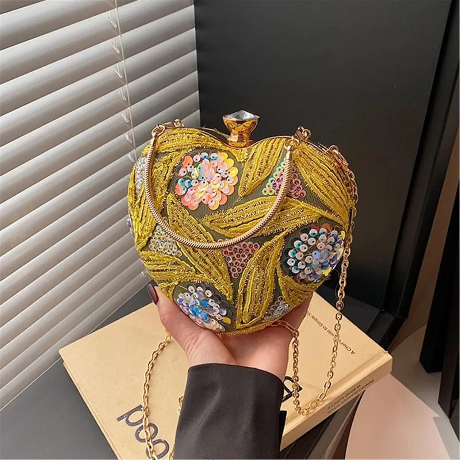 Luxury Gold Clutch Bags for Women Party Bags Evening Purse Designer Bag Handbag Ladies hand bag sac