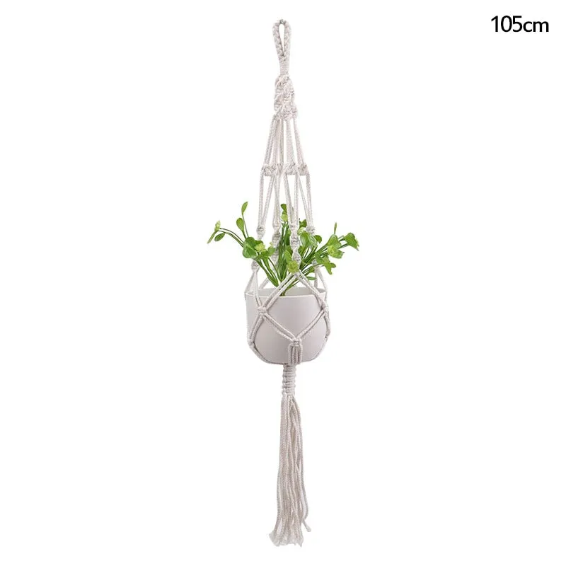 Macrame Handmade Plant Hanger Baskets