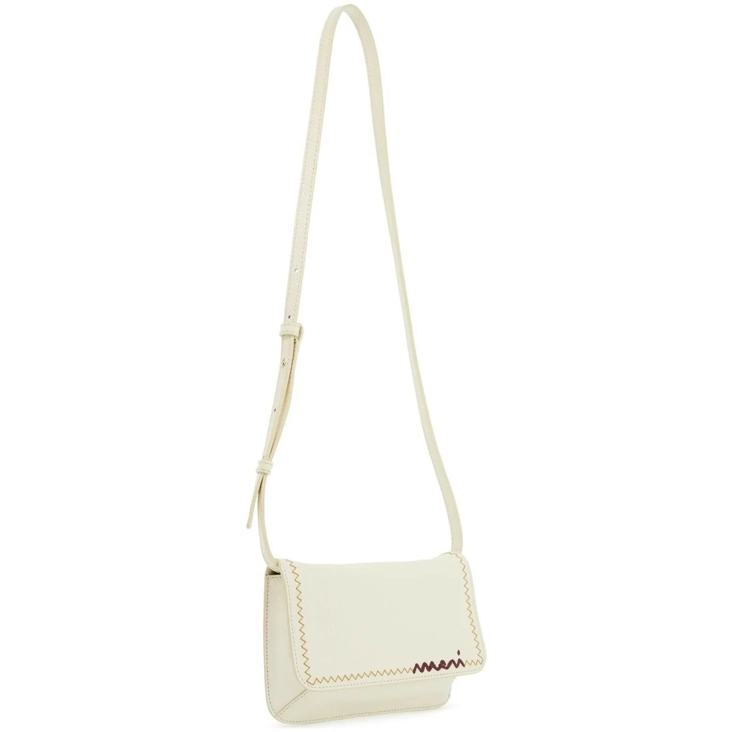 Marni flap trunk shoulder bag with