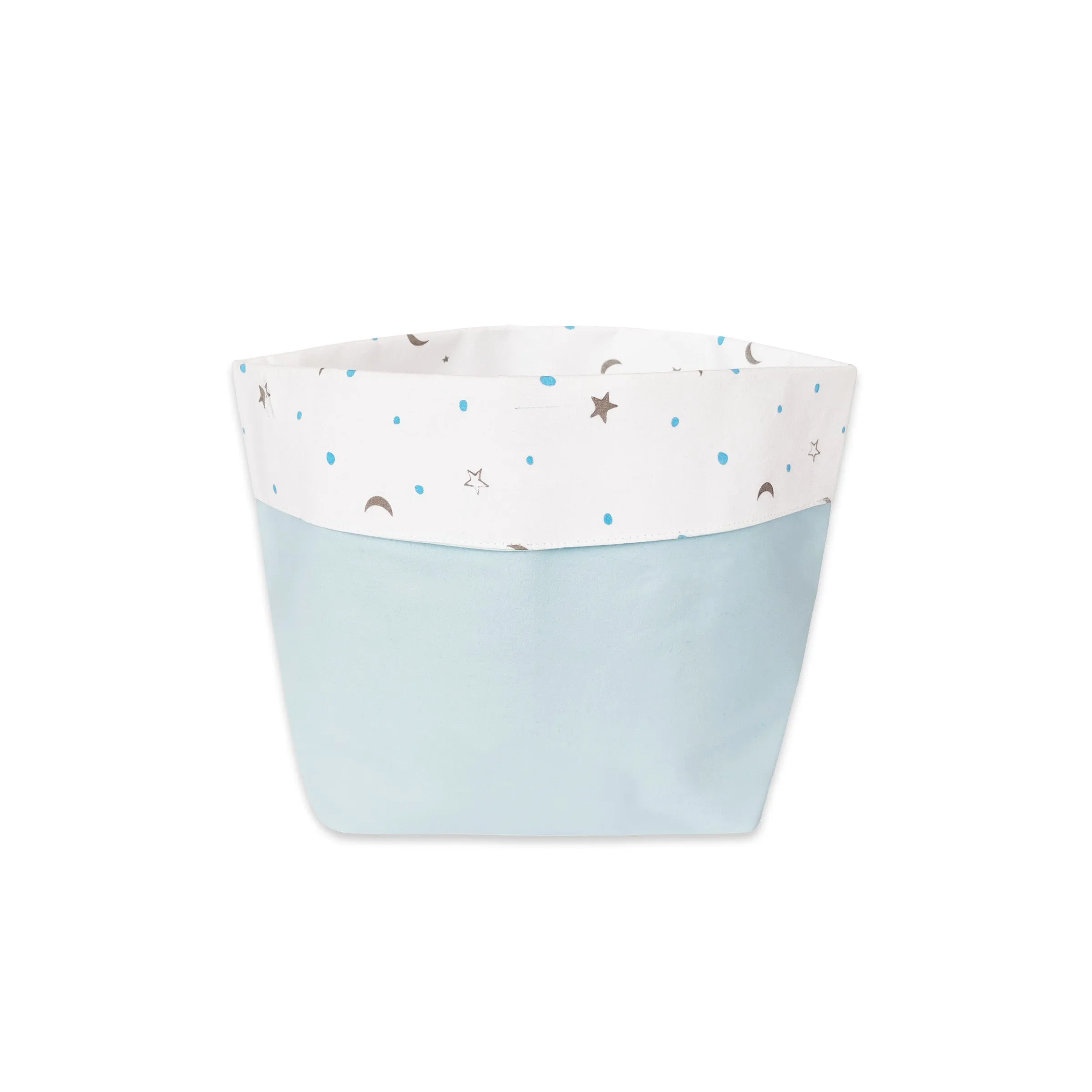 Masilo Fabric Storage Baskets (Set of 2)  Blue