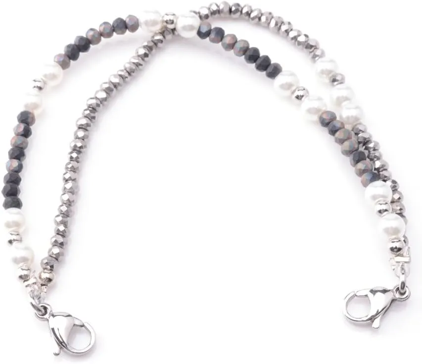 Medical ID Bella Double Strand Beaded Interchangeable Bracelet