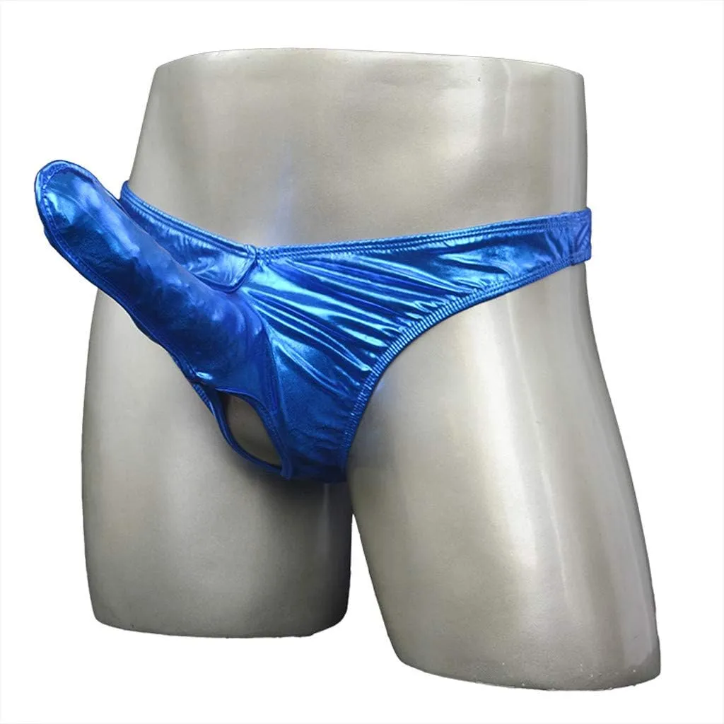 Mens Underwear Leather Sexy Comfortable Men's Briefs Men's underwear