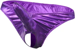 Mens Underwear Leather Sexy Comfortable Men's Briefs Men's underwear
