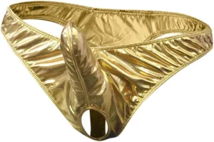 Men's Underwear Men's Comfortable Sexy Briefs Leather Men's underwear