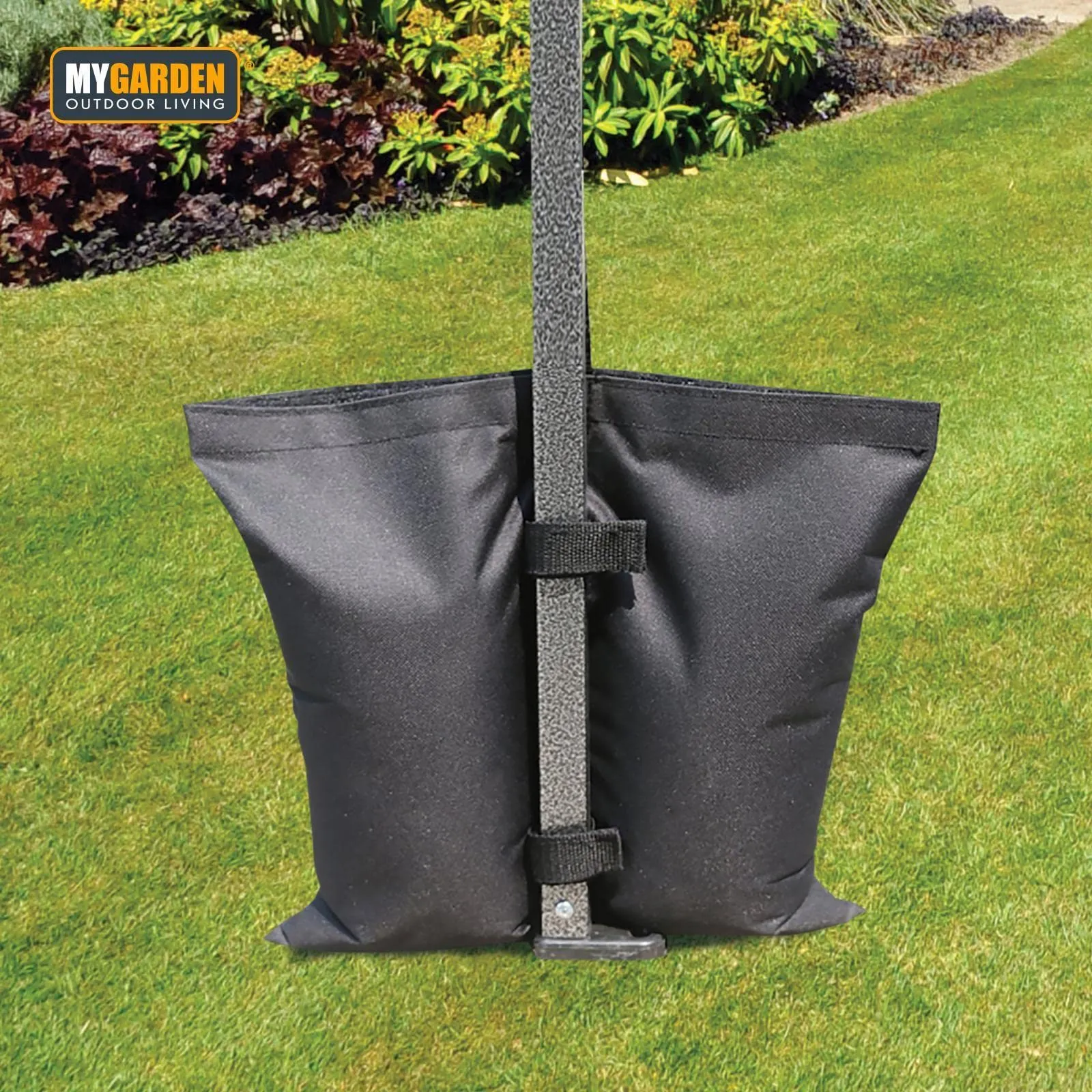 MYGARDEN Canopy Weight Bags Sand Bags For Instant Outdoor Sun Shelter Canopy Legs, 4-Pack