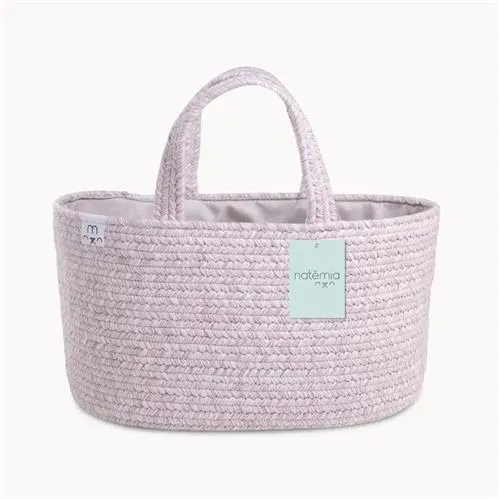 Natemia Cotton Rope Diaper Caddy Organizer
