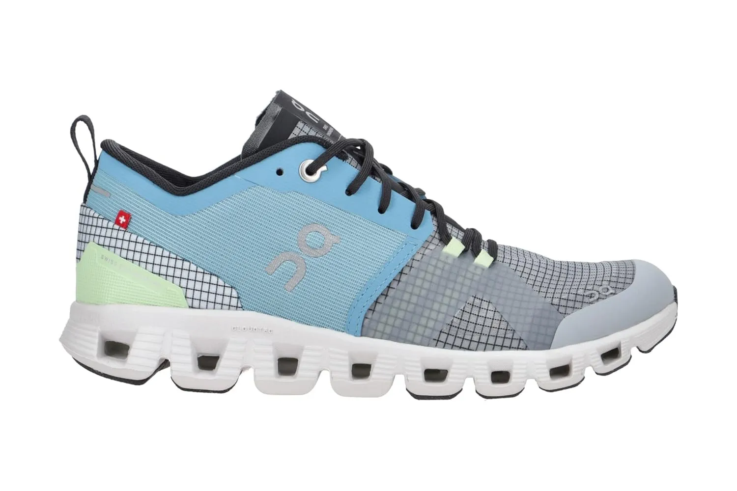On Women's Cloud X Shift Sneakers, Niagara/White, 10 Medium US