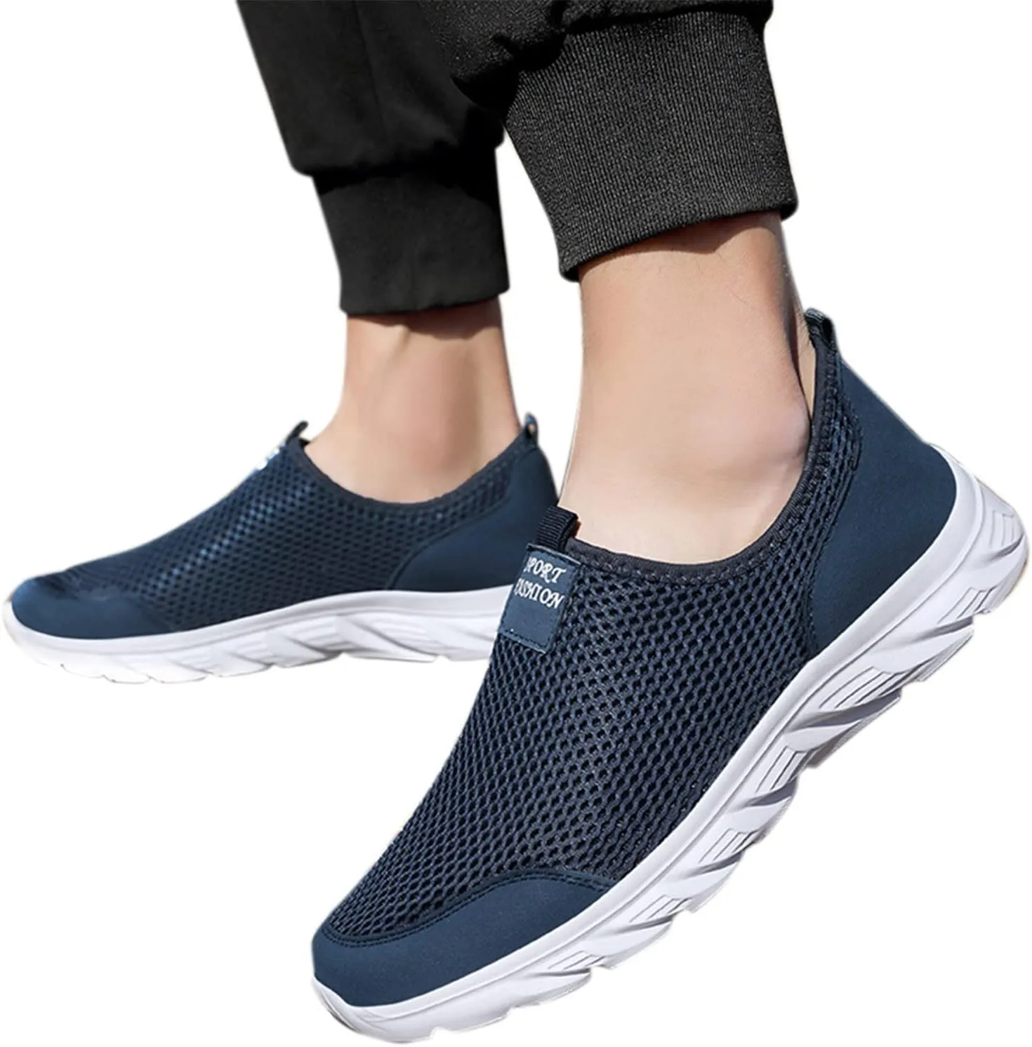Orthopedic Sneakers for Women Arch Support Mesh Lightweight Breathable Casual Sneakers Comfortable Wide Width Running Shoes