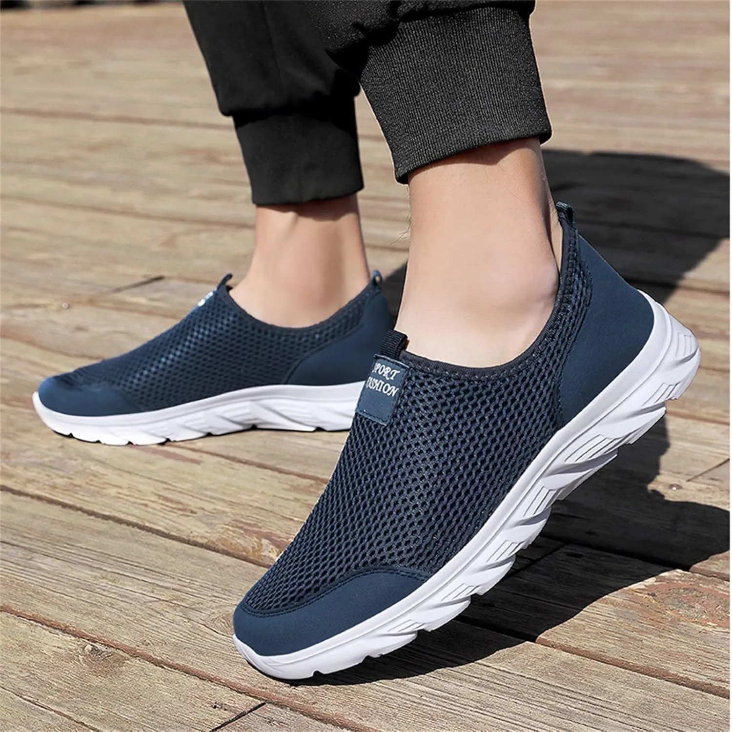 Orthopedic Sneakers for Women Arch Support Mesh Lightweight Breathable Casual Sneakers Comfortable Wide Width Running Shoes