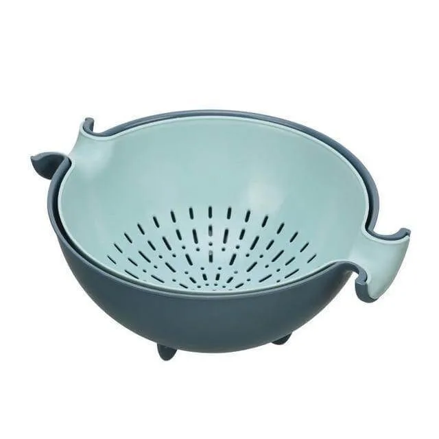 Pastel Double Drain Basket Bowl