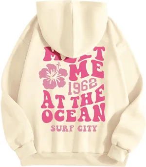 Pink Oversized Hoodie - Unisex Adult Clothing - Active Individuals - Sweatshirt - Long Sleeve - with Pockets