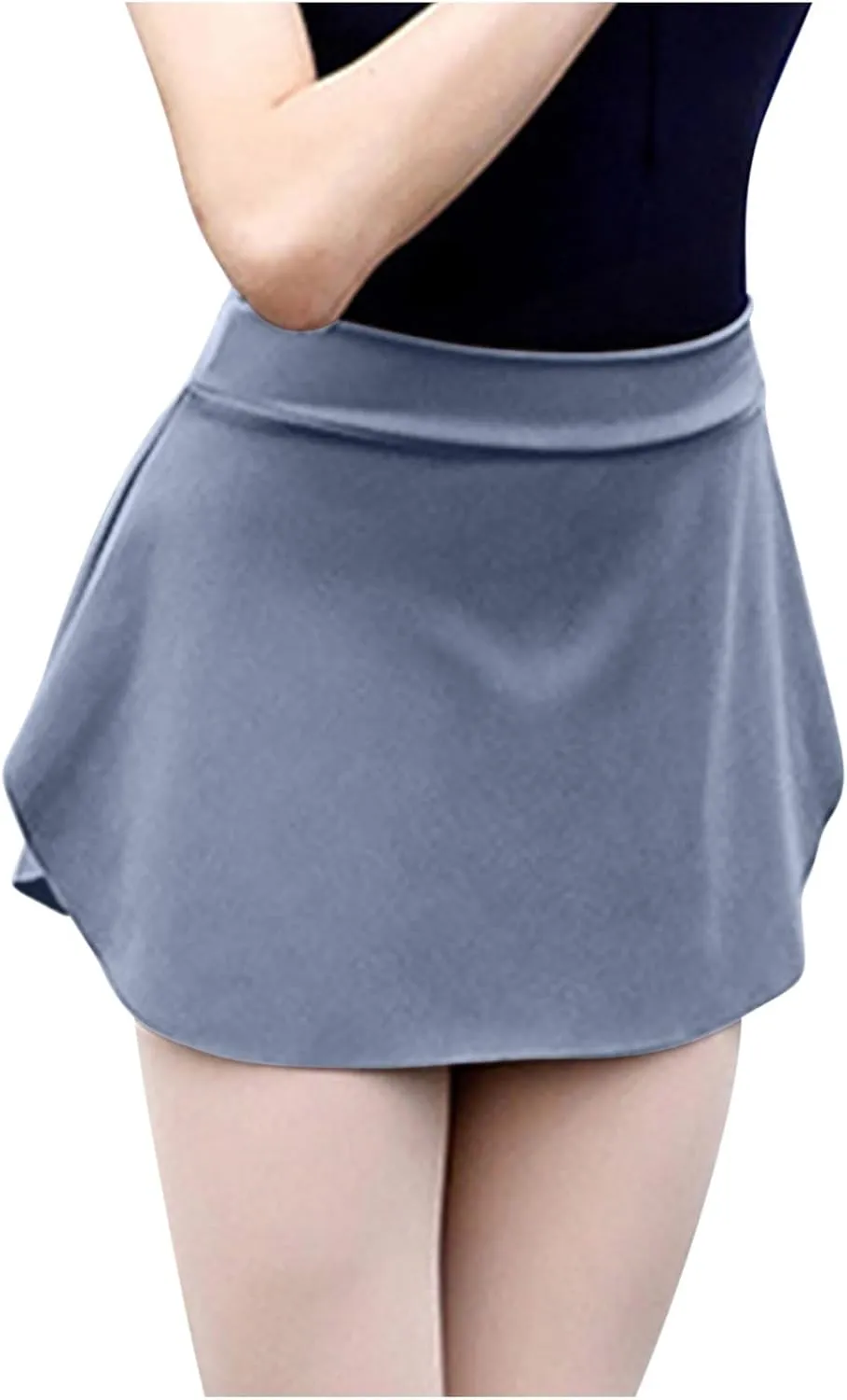 Pleated Tennis Skirts for Women Elastic High Waist Golf Skirts Tummy Control Lightweight Stretchy Workout Mini Skirt