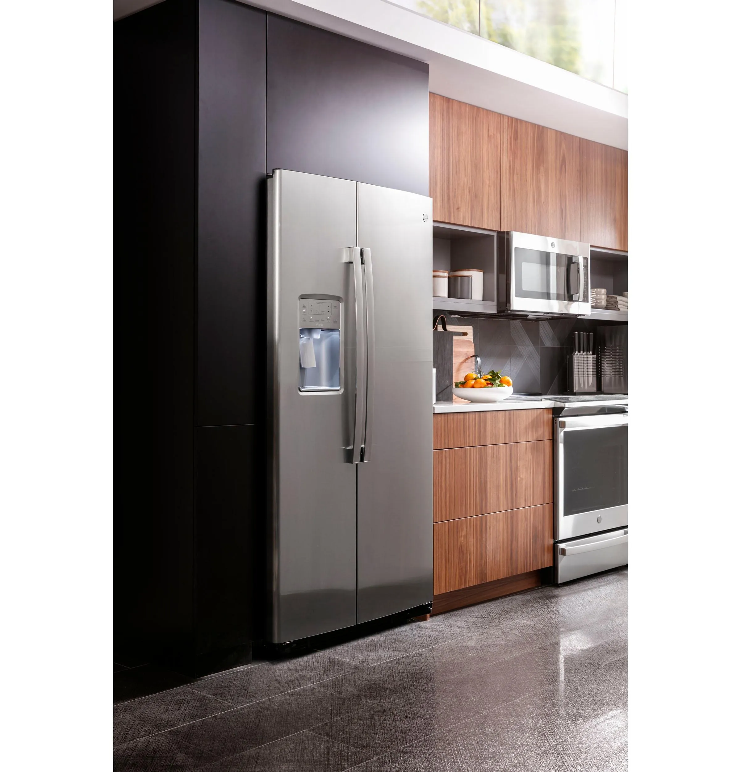 PSE25KYHFS GE Profile™ ENERGY STAR® 25.3 Cu. Ft. Side-by-Side Refrigerator