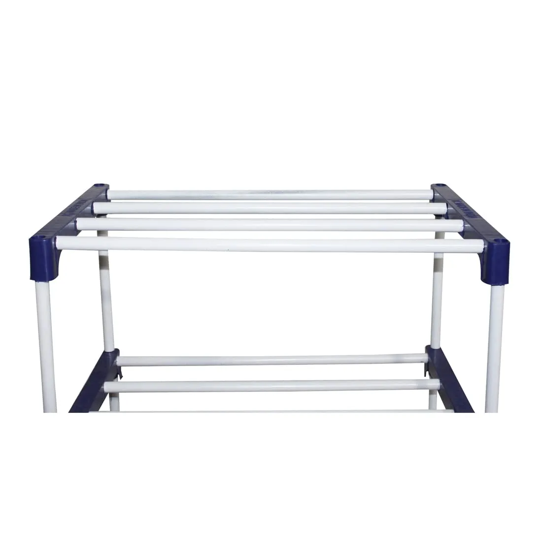Rawzz 3 Layer Shoe Rack For Home Metal Plastic Rack with Wheels for Multipurpose Use Books, Clothes, Shoes etc.… (3 shelf, black)
