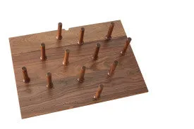 Rev-A-Shelf Medium Walnut Drawer Peg System 4DPS-WN-3021